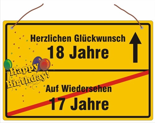 Geburtstag ortsschild - geburtstag,