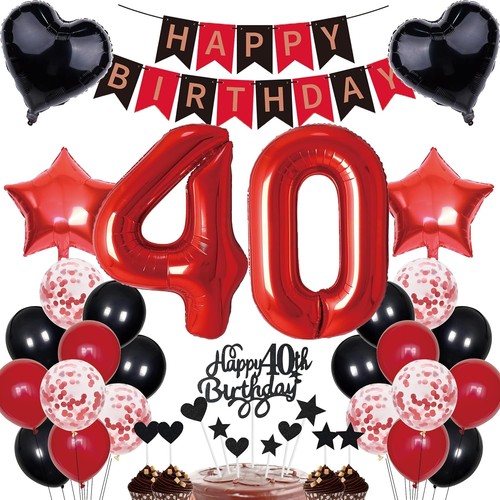 Geburtstag dekoration für - 40.,