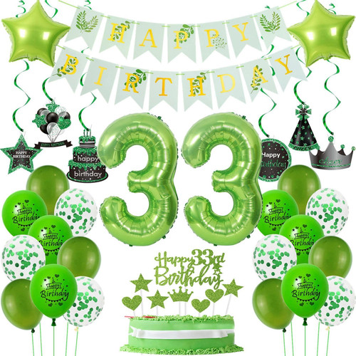 Deko geburtstag frauen - 33.,
