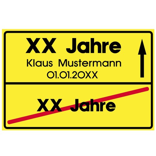 Schild geburtstag wunschtext - schild,