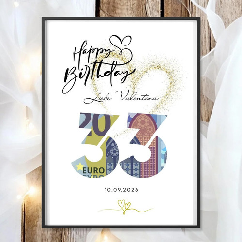Geldgeschenk geburtstag - 33.,