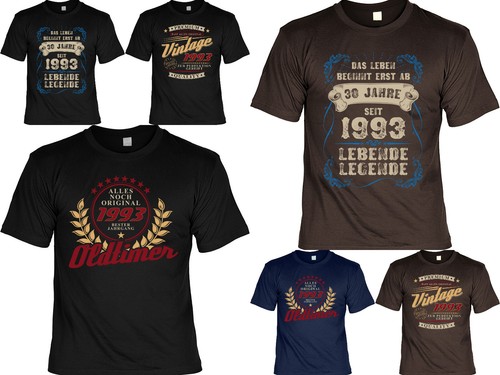 Shirt geburtstag jahrgang - t-shirt, 33.geburtstag