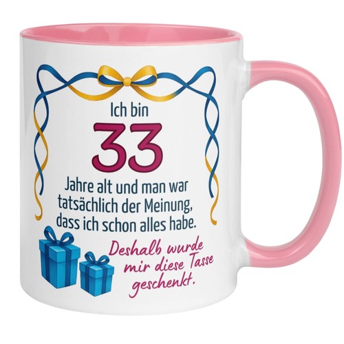 Tasse geburtstag frau - tasse,