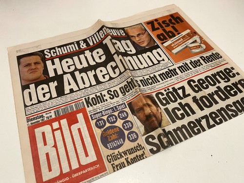 Bildzeitung 1997 - bildzeitung, 11.11.1997
