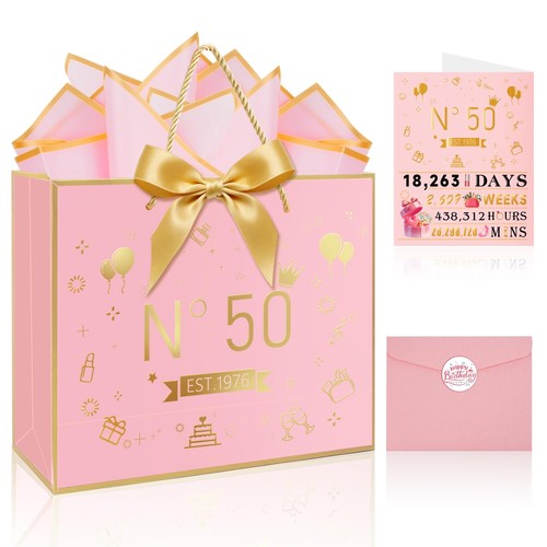 Geschenktüte geburtstag - geschenktüte, 50.