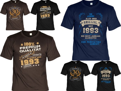 Shirt geburtstag jahrgang - t-shirt, 33.geburtstag