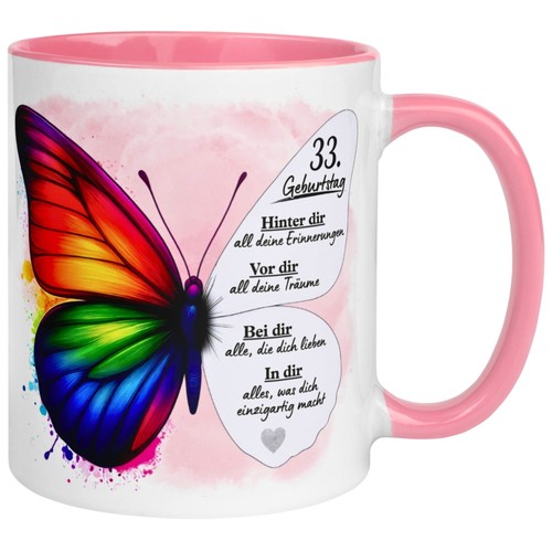 Tasse geburtstag frau - 33.,