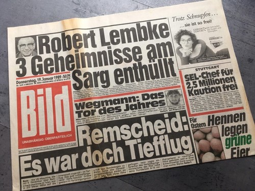 Bildzeitung 1989 januar - bildzeitung,