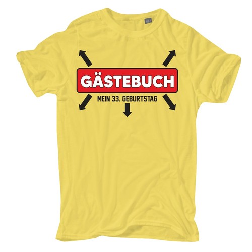 Tshirt mein gästebuch - mein, 33
