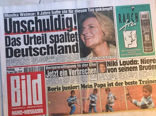 Bildzeitung vom 1997 - 25.04.1997, *