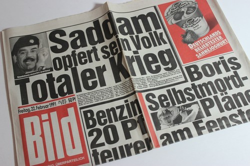 Bildzeitung 1991 februar - bildzeitung, 22.02.1991
