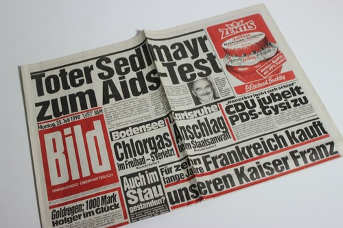 Bildzeitung 1990 juli - bildzeitung,