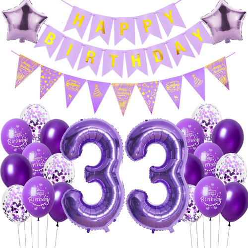 Deko geburtstag frauen - 33.,