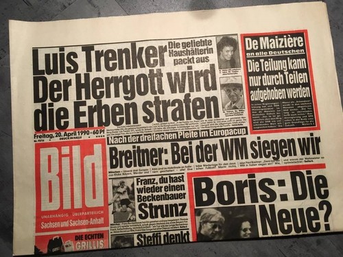 Bildzeitung bild 1990 - bildzeitung, *